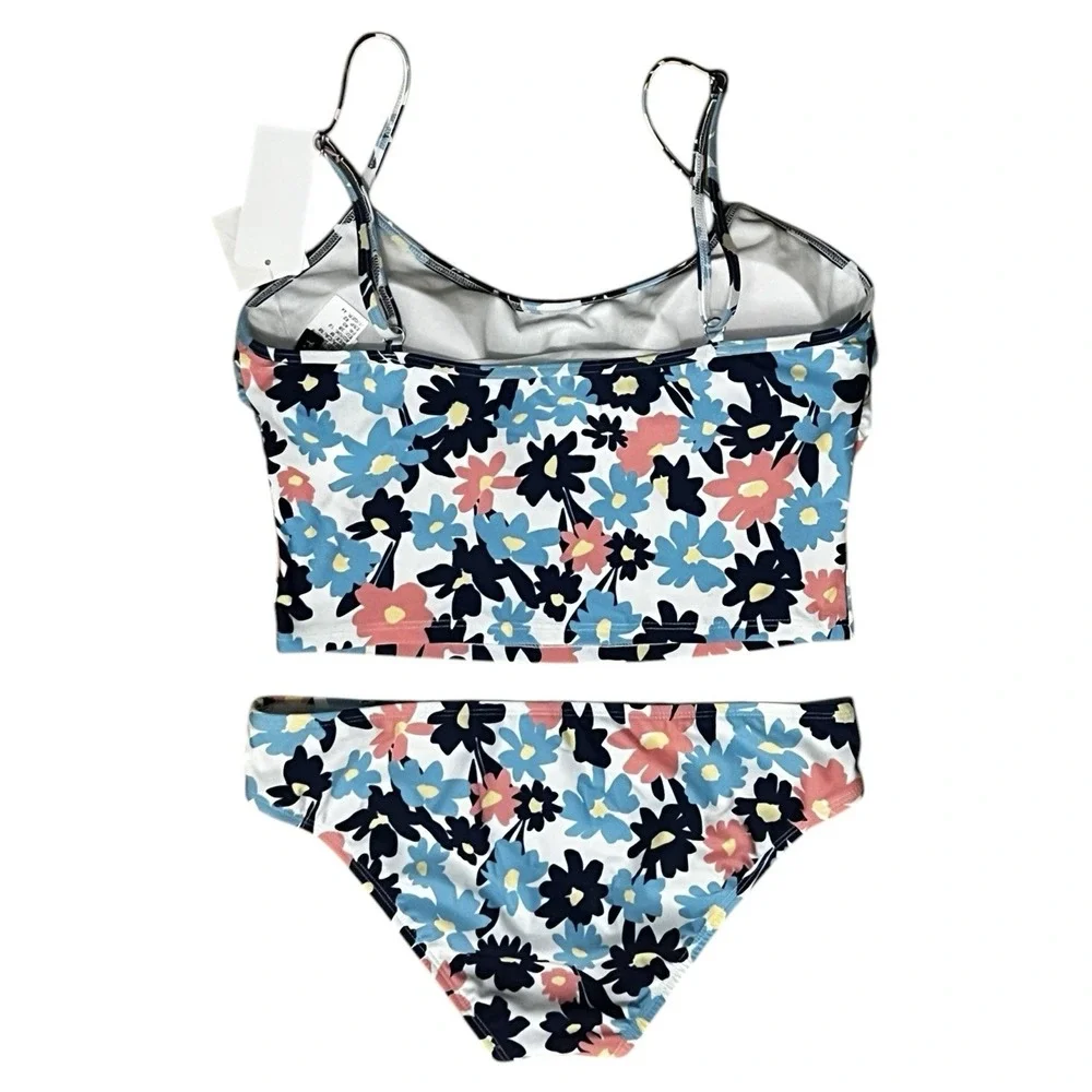 NWT SPLENDID 2 Piece Woman's Room To Bloom Hileg Set Sz M‎ Blue Sz M -#SP82261M